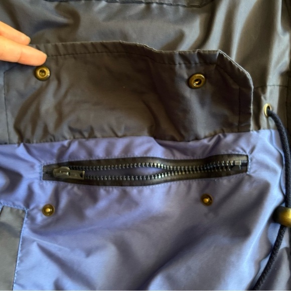 Vintage Fosters Grand Prix Navy Down Jacket - Picture 13 of 15